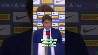 Conte dice la sua sui rigori di Hakimi😂 #conte #hakimi #calcio #inter #seriea