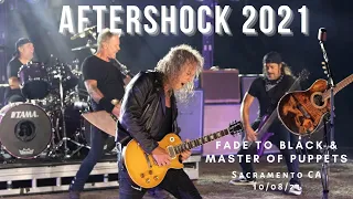 METALLICA - Fade to Black, Master of Puppets Aftershock Festival 2021, Sacramento 10/8/21