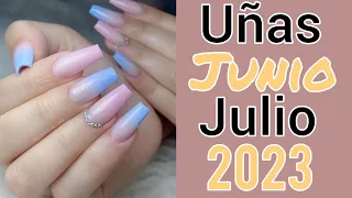 UÑAS para JUNIO y JULIO 2023 👌💅 JUNE and JULY NAIL TRENDS