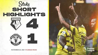 Watford 4-1 Manchester United | Short Highlights