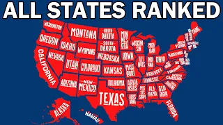 All 50 States of America Ranked Worst to Best