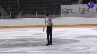 Nordics 2015 Junior Men Free Skating Roman GALAY FIN