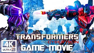TRANSFORMERS: WAR FOR CYBERTRON All Cutscenes (Game Movie) 4K 60FPS Ultra HD