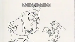 Ren and Stimpy Man's Best Friend  - Animation Test (1992)