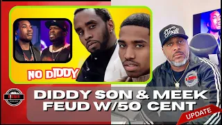 50 Cent Claps Back at Meek Mill and Diddy Son King Combs!