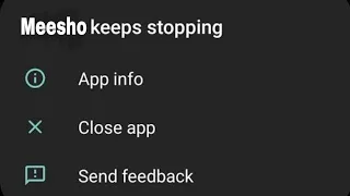 how to fix meesho keeps stopping problem | meesho not working | meesho not opening problem