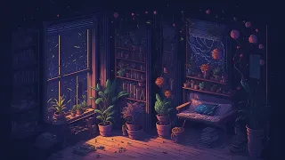 Lofi Sleepless Night - Hiphop Study Beats  🌃