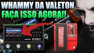 Melhore o Whammy da Valeton GP200 - O pesadelo acabou!