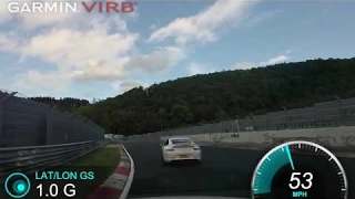 Audi S3 Chasing Porsche. Plus crash. Nurburgring 02/10/2016