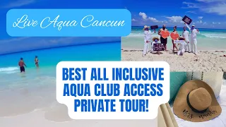 Live Aqua Cancun | All Inclusive | Adults Only | Aqua Class | NO SEAWEED!