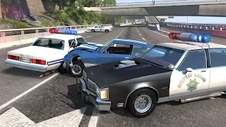 Old-Style Police Chases 7 | BeamNG.drive