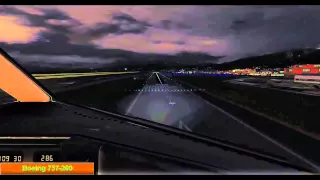 [FSX] Boeing 757-200 - Landing in Genua (LIMJ)