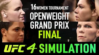 EA Sports UFC 4 - 16Women Openweight Grand Prix simulation (CPU vs CPU)  -  Final