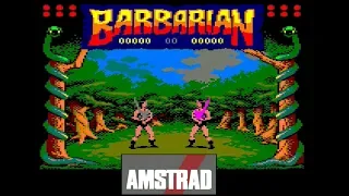 Amstrad CPC 464 Games - Barbarian