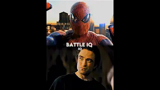 Spiderman Andrew Vs Batman Pattinson.... #marvel #mcu #supermanvsflash #femalesuperhero #superman