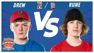 Drew vs Rune - Pokémon TCG Senior Final | EUIC 2023