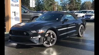 2019 Ford Mustang GT California Special Premium Convertible Review| Island Ford