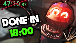 FNAF Glitched Attraction Speedruns are Really Stressful