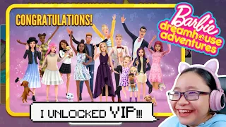 Barbie Dreamhouse Adventures Part 4 - I Unlocked VIP!!! - Let's Play Barbie Dreamhouse Adventures!!!