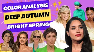 DEEP AUTUMN VS BRIGHT SPRING COLOR ANALYSIS: WHAT'S THE DIFFERENCE?