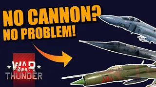 War Thunder NO CANNON? NO problem! Flying out aircraft that are possible to be used without CANNONS!