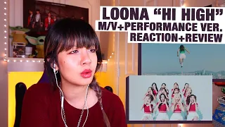 OG KPOP STAN/RETIRED DANCER reacts+reviews Loona "Hi High" M/V + Performance Version!