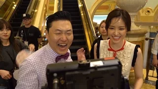 PSY(싸이) 'New Face'(뉴페이스) MV MAKING FILM Release…싸이X손나은, 훈훈한 선후배의 좋은 예 (4X2=8, Apink, 손나은)