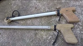 How To Make A Speargun { Homemade Speargun}
