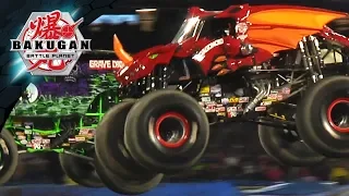 Bakugan Dragonoid Monster Jam Monster Truck Highlight Reel