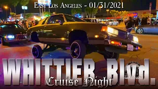 East L.A. - Whittier Blvd. Cruise Night - 01/31/2021