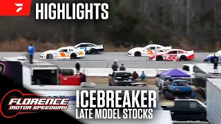 Dale Earnhardt Jr. Drives To The Front | 2024 IceBreaker at Florence Motor Speedway