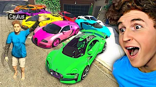 Collecting *RARE* Trillionaire SUPERCARS In GTA 5.. (Mods)