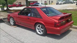 Todd's '89 Mustang With '03 Terminator Swap Dyno Trip 2020