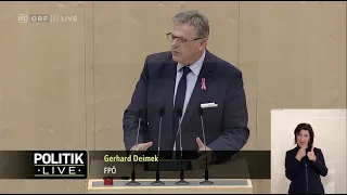 Gerhard Deimek - Telekommunikationsgesetz, KommAustria Gesetz - 13.10.2021