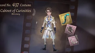 Identity V | Mercenary “Cabinet of Curiosities” Is Amazing!!! This Skin Is So Worth The Pain😭