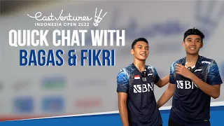 Quick Chat with Bagas Maulana & Muhammad Shohibul Fikri | East Ventures Indonesia Open 2022
