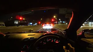 1998 Mazda RX-7 FD3s POV Night Driving 4K ULTRA HD