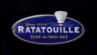 2007 Ratatouille June 26 Movie Commercial