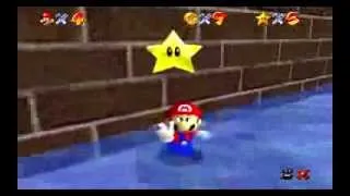 [Tool Assisted] Super Mario 64 - Whomp's Fortress Blast Away The Wall glitch