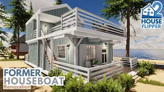 Former Houseboat Renovation | Coastal | House Flipper 2 | Speed Build