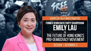 Rappler Talk: The future of Hong Kong's pro-democracy movement