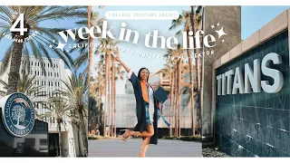 CSUF WEEK IN THE LIFE — MINI TOUR, COLLEGE TIPS, & CAMPUS INVOLVEMENTS  /  College Youtube Series