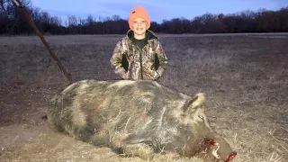 MASSIVE Wild Hog Catch, Clean, and Cook!