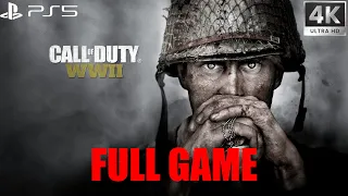 Call of Duty WW2 Gameplay FULL GAME Longplay No Commentary