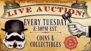 Coin Auction Live With The Stacking Stormtrooper 2