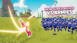 NEW SUPER BOXER VS ARMIES | TABS UPDATE GAMEPLAY