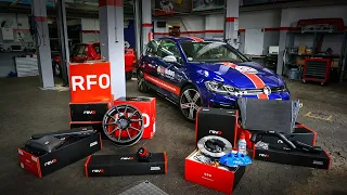 Unboxing the Ultimate Performance Pack - VW Golf R Build - Part 1