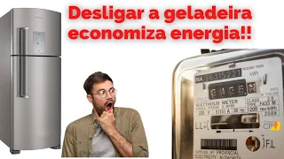 Desligar a geladeira ESTRAGA ou economiza ENERGIA ??