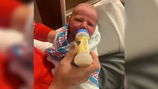 Parents share infant’s journey with rare birth defect