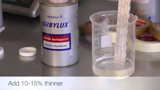 2K Acrylic Clearcoat for auto refinishing, Oto tamir Akrilik Vernik, Акриловый Лак